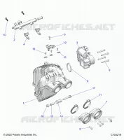 ENGINE, INTAKE AND CORPO FARFALLATO