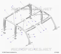 CHASSIS, CAB TELAIO