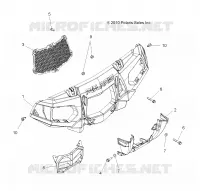 PARAURTI ANTERIORE AND MOUNTING