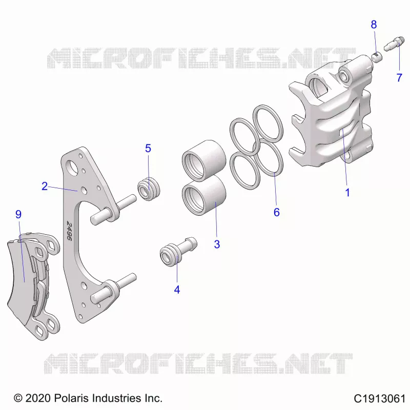 FRENO ANTERIORE CALIPER