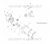FRENO POSTERIORE CALIPER