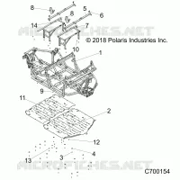 CHASSIS, TELAIO PRINCIPALE AND SKID PLATES