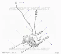 TRASMISSIONE, FRONT GEARCASE MOUNTING