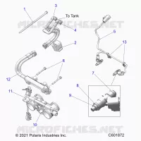 SISTEMA DI ALIMENTAZIONE CARBURANTE, RAIL, LINES AND THROTTLE BODY