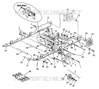 SOSPENSIONE 500 EFI SKS 0962574, 500 EFI RMK 0962974, and EUROPEAN 500 EFI S (4931983198B010)