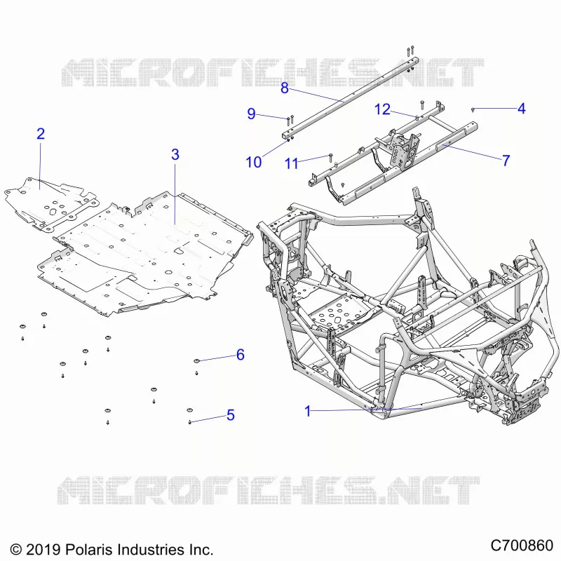 CHASSIS, MAIN FRAME AND SCIARED PLATES