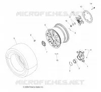 RUOTE, REAR and HUB