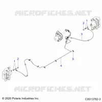 FRENO ANTERIORE BRAKE LINE