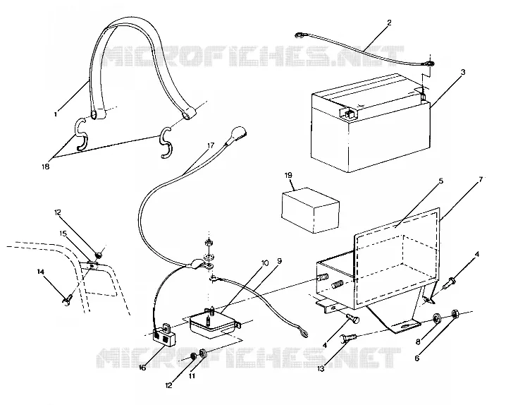 ELECTRIC START COMPONENTS  500 and 500 Classic (4919251925017A)