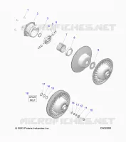 TRASMISSIONE, CLUTCH, SECONDARY
