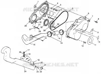 COPERCHIO FRIZIONE (SPORT) Sport 400L W97BA38C (4940124012C005)