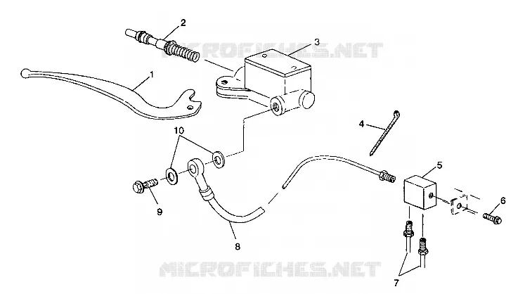 CONTROLLI-RH CILINDRO PRINCIPALE/FRENO LINE 6X6 250 W938727 (4924092409023A)