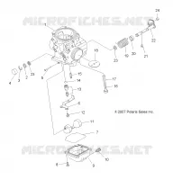 MOTORE, CARBURATORE, LOWER