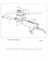 FRENO ANTERIORE BRAKE LEVER AND MASTER CYLINDER