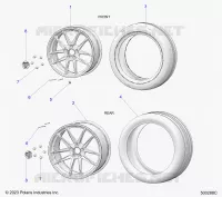 RUOTAS, FRONT AND REAR