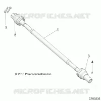 TRASMISSIONE, REAR PROP SHAFT