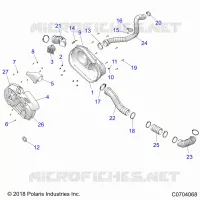 TRASMISSIONE, CLUTCH COVER AND DUCTING