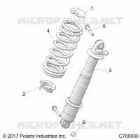SOSPENSIONE POSTERIORE SHOCK MOUNTING