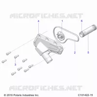 MOTORE, WATERPUMP IMPELLER AND COVER