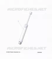 SUSPENSION, AMMORTIZZATORE POSTERIORE TRACK (7045512)