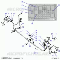 ELETTRICO, WIRE HARNESS, CHASSIS