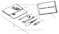 MONTAGGIO KIT DI STRUMENTI TRAIL BOSS W938527 (4924072407036A)