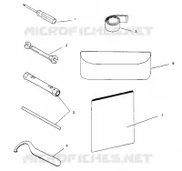 KIT DI STRUMENTI XLT TOURING 0952857 and  EUROPEAN XLT TOURING E952857 (4929172917B011)