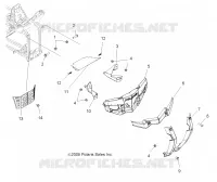 PARAURTI ANTERIORE AND MOUNTING