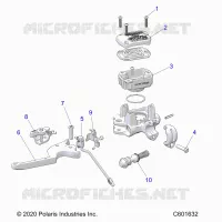 BRAKES, CILINDRO PRINCIPALE ASM.