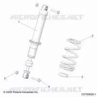 SUSPENSION, SHOCK ANTERIORE