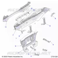 CARROZZERIA POSTERIORE BUMPER