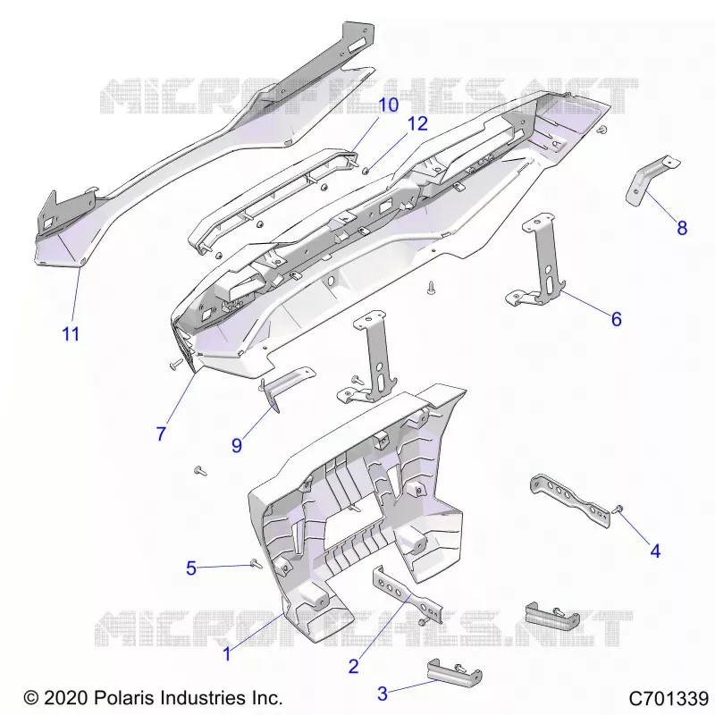 CARROZZERIA POSTERIORE BUMPER