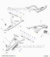 SOSPENSIONI ANTERIORI CONTROL ARMS