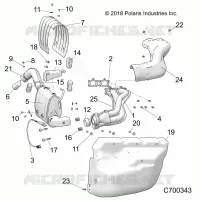 ENGINE, IMPIANTO DI SCARICO