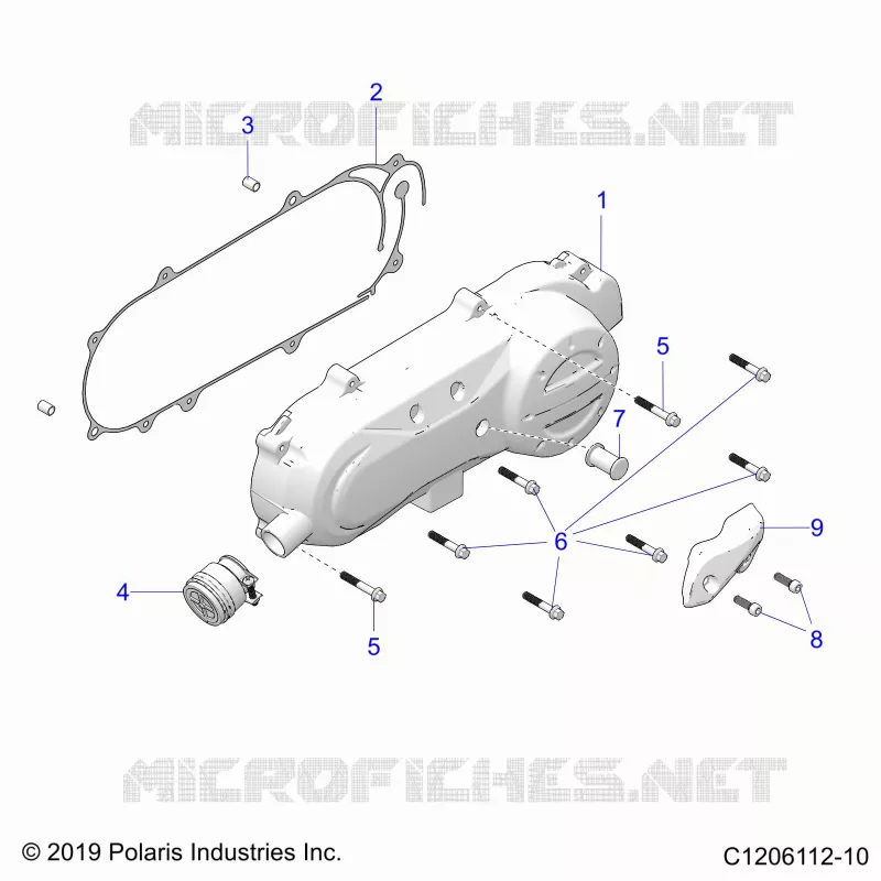TRASMISSIONE, CLUTCH COVER AND DUCTING