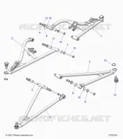 SOSPENSIONI ANTERIORI CONTROL ARMS