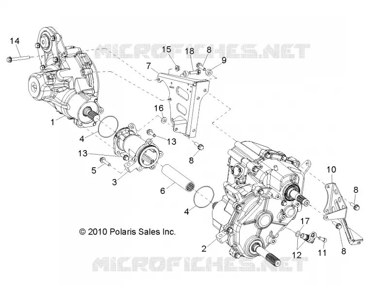 TRASMISSIONE, SCATOLA DEGLI INGRANAGGI, CARRIER MOUNTING