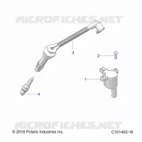 ELETTRICO, IGNITION COIL, WIRE AND SPARK PLUG