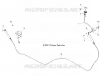 TRASMISSIONE, SPOSTAMENTO LEVER AND CABLE
