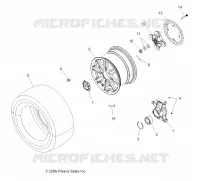 RUOTE, REAR and HUB