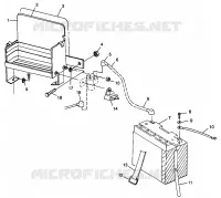 BATTERIA BOX WIDETRAK LX 0982065 and EUROPEAN WIDETRAK LX E982065 (4943884388C002)