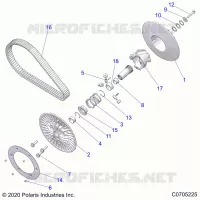 TRASMISSIONE, SECONDARY CLUTCH