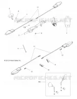 SEGNALE DI SVOLTAS, LP BRACKET, MIRRORS and HORN