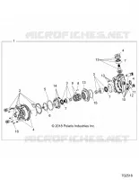 TRASMISSIONE, FRONT GEARCASE (FROM 1/1/19)
