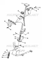INSIEME DELLO STERZO POST 4X4 350L S938139 (4924342434018A)