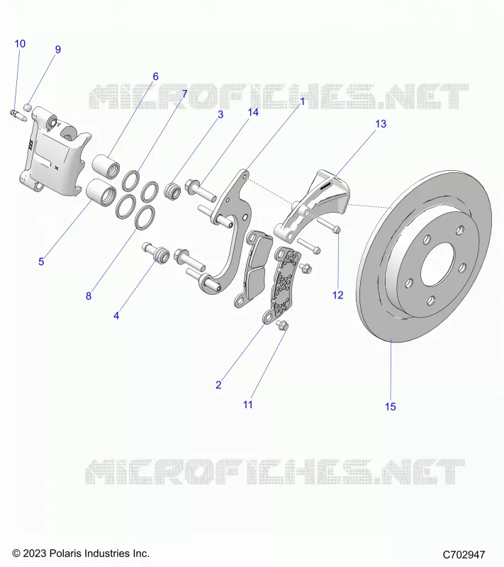 BRAKES, PINZA POSTERIORE
