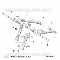 SUSPENSION, ANTERIORE COPPIA ARM