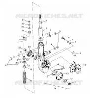 ANTERIORE MONTANTE XPLORER 400L W97CC38C (4939753975B004)