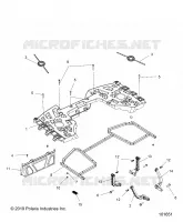 CARROZZERIA POSTERIORE RACK ASM.