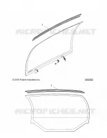 BODY, WINDSHIELD, FRONT AND REAR EXTRUSION COVER